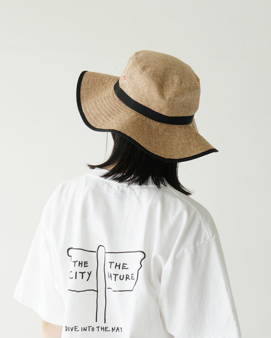 DANTON ダントン ストローハット RAFFIA-LIKE POLYESTER BUCKET HAT ラフィアライクポリエステル 帽子 バケットハット DT-H0343 PLS【クーポン対象外】