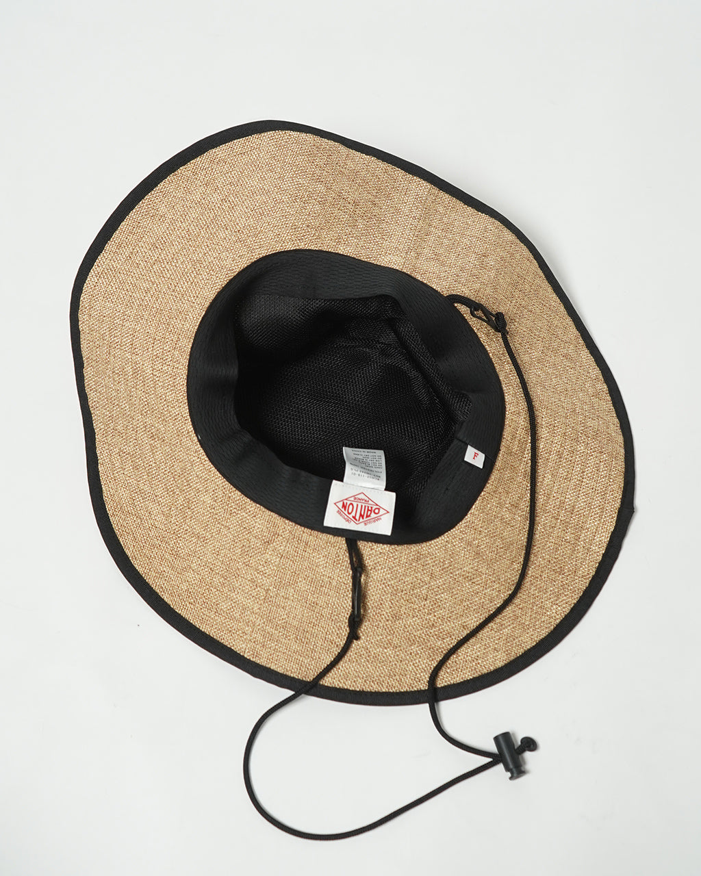 DANTON ダントン ストローハット RAFFIA-LIKE POLYESTER BUCKET HAT ラフィアライクポリエステル 帽子 バケットハット DT-H0343 PLS【クーポン対象外】