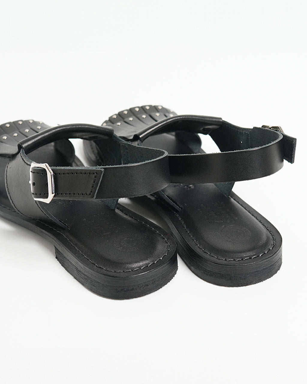 EDER SHOES エダーシューズ キルト サンダル KILT SANDAL レザー フリンジ マットレザー キルトデザイン スタッズ ハンドメイド リゾート 96-EDE-6184【送料無料】
