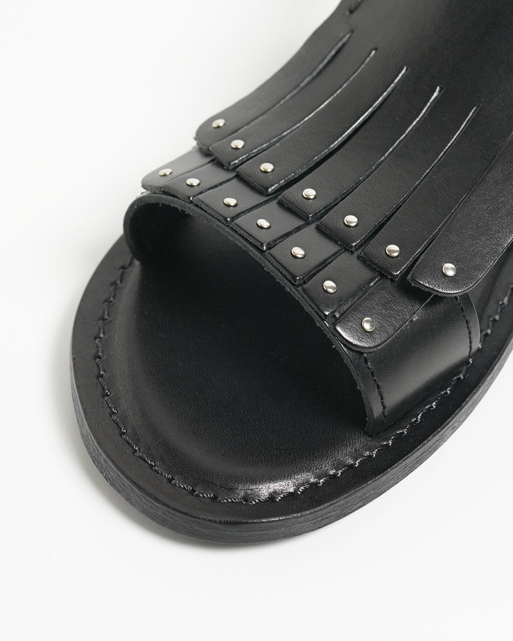 EDER SHOES エダーシューズ キルト サンダル KILT SANDAL レザー フリンジ マットレザー キルトデザイン スタッズ ハンドメイド リゾート 96-EDE-6184【送料無料】