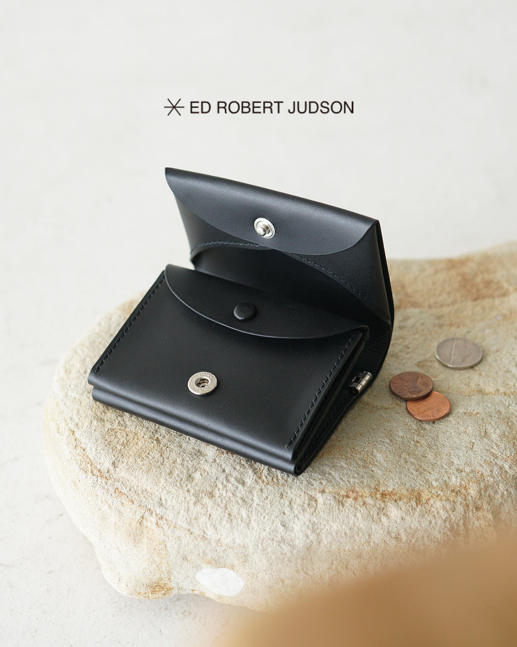 ED ROBERT JUDSON エドロバートジャドソン フラップ 三つ折りミニ財布 FLAP TRIFOLD WALLET THIN ウォレット 小銭入れ カードケース B01SCWL-57LS ギフト【送料無料】