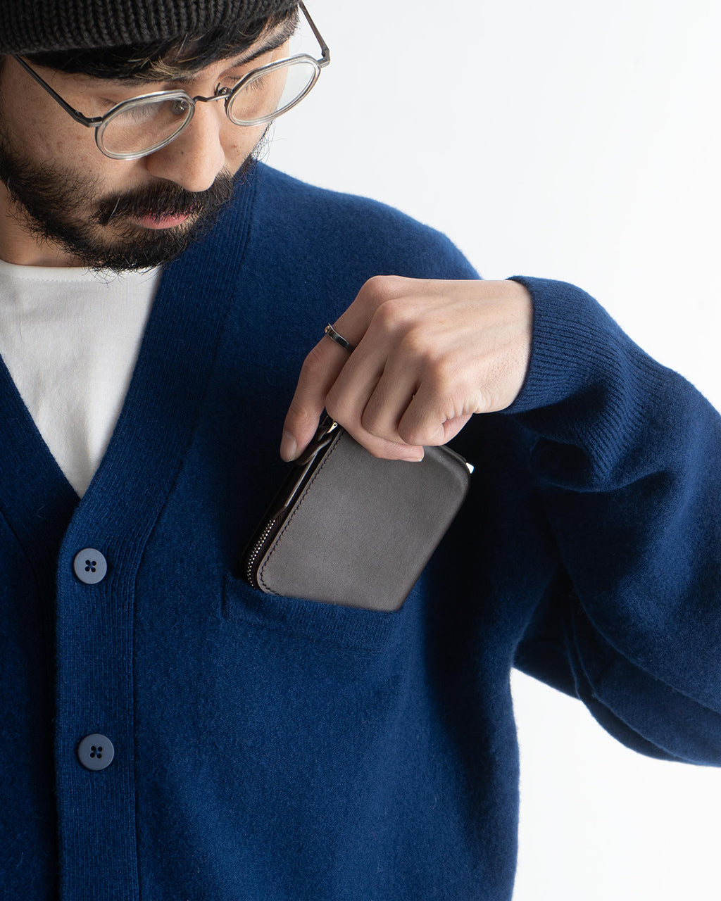 MOLDED MONEY CLIP WALLET B01LHWL-61LS