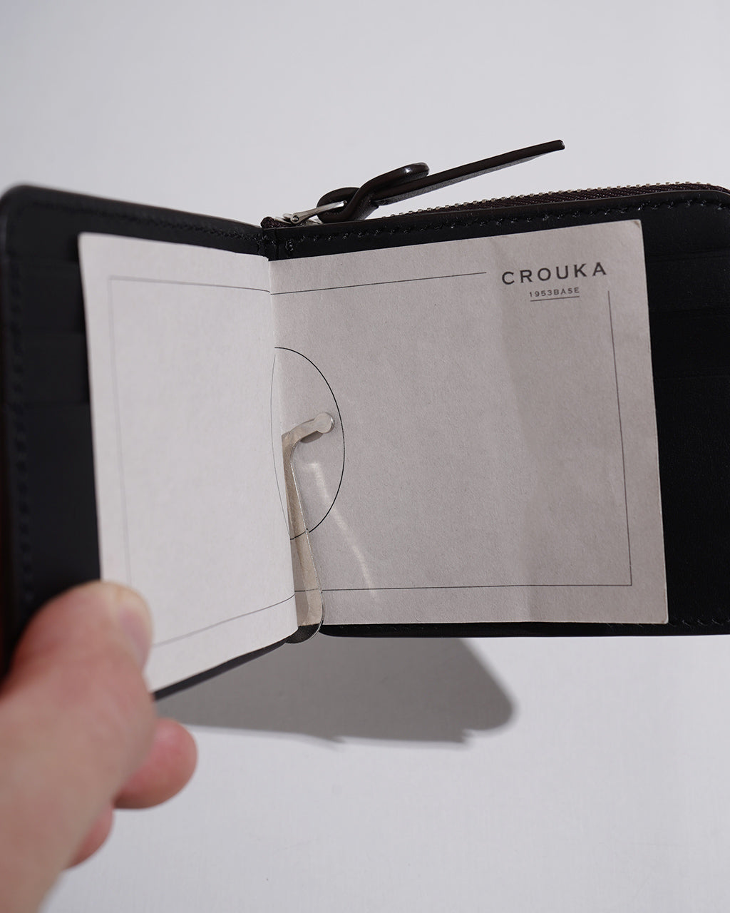 MOLDED MONEY CLIP WALLET B01LHWL-61LS