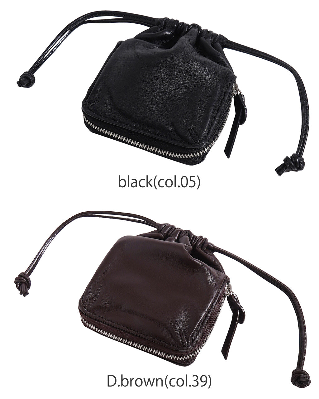 カボ ドローストリング トライフォールド ウォレット drawstring trifold wallet 財布 巾着 B01LHWL-71LD