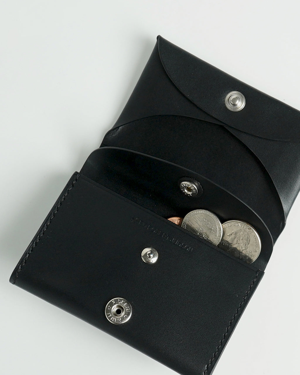 ED ROBERT JUDSON 에드로버트 자드슨 카드&코인 케이스 CARD&COIN CASE THIN 가죽 이중 축 미니 지갑 지갑 B01SCCD-15 L【무료우송】