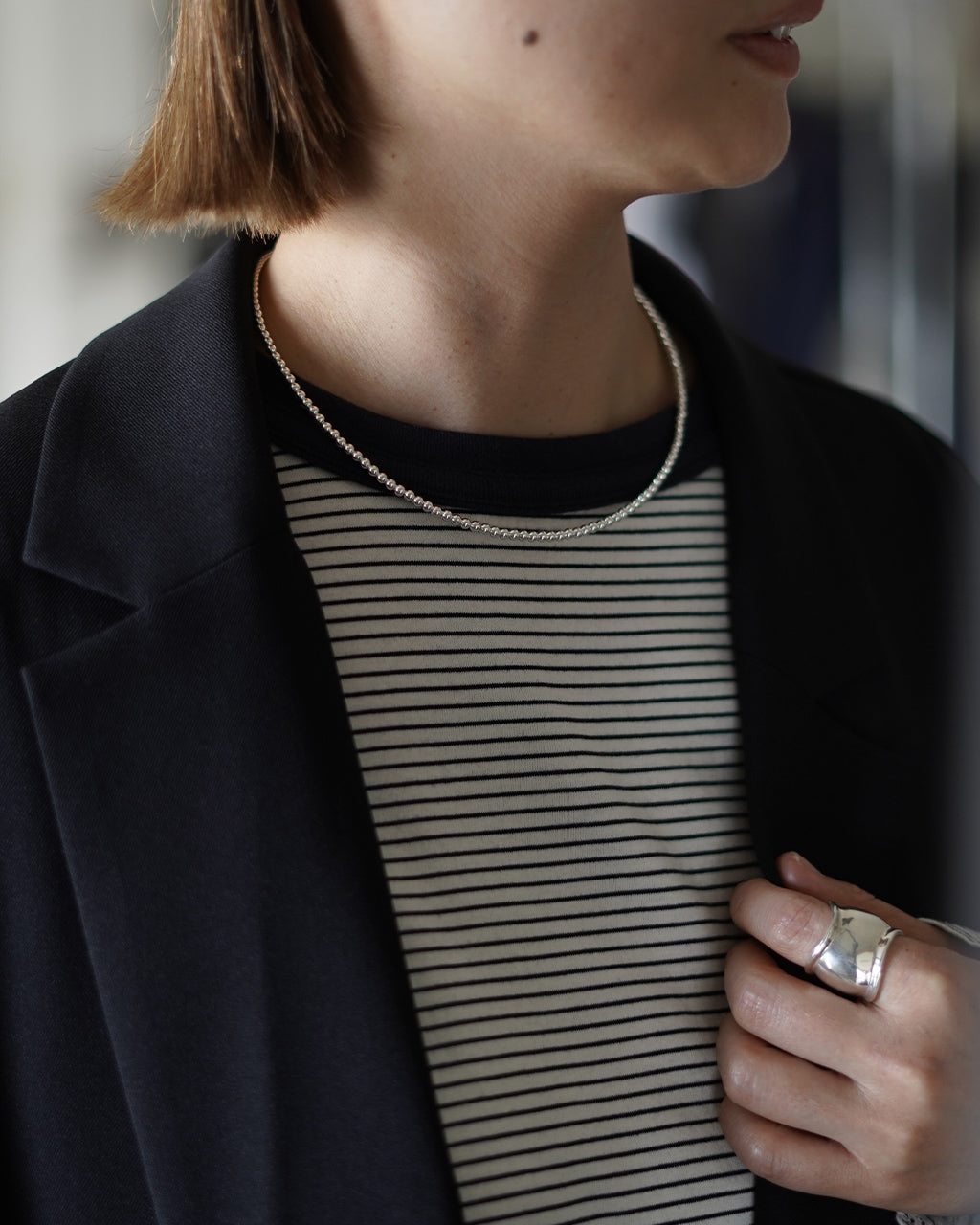 3mm Plain Design Necklace