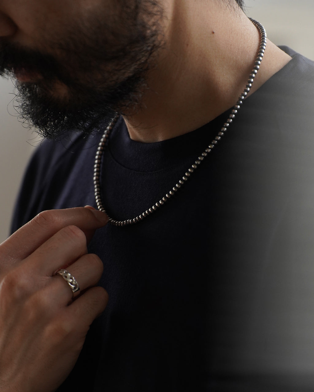 4mm Plain Design Necklace