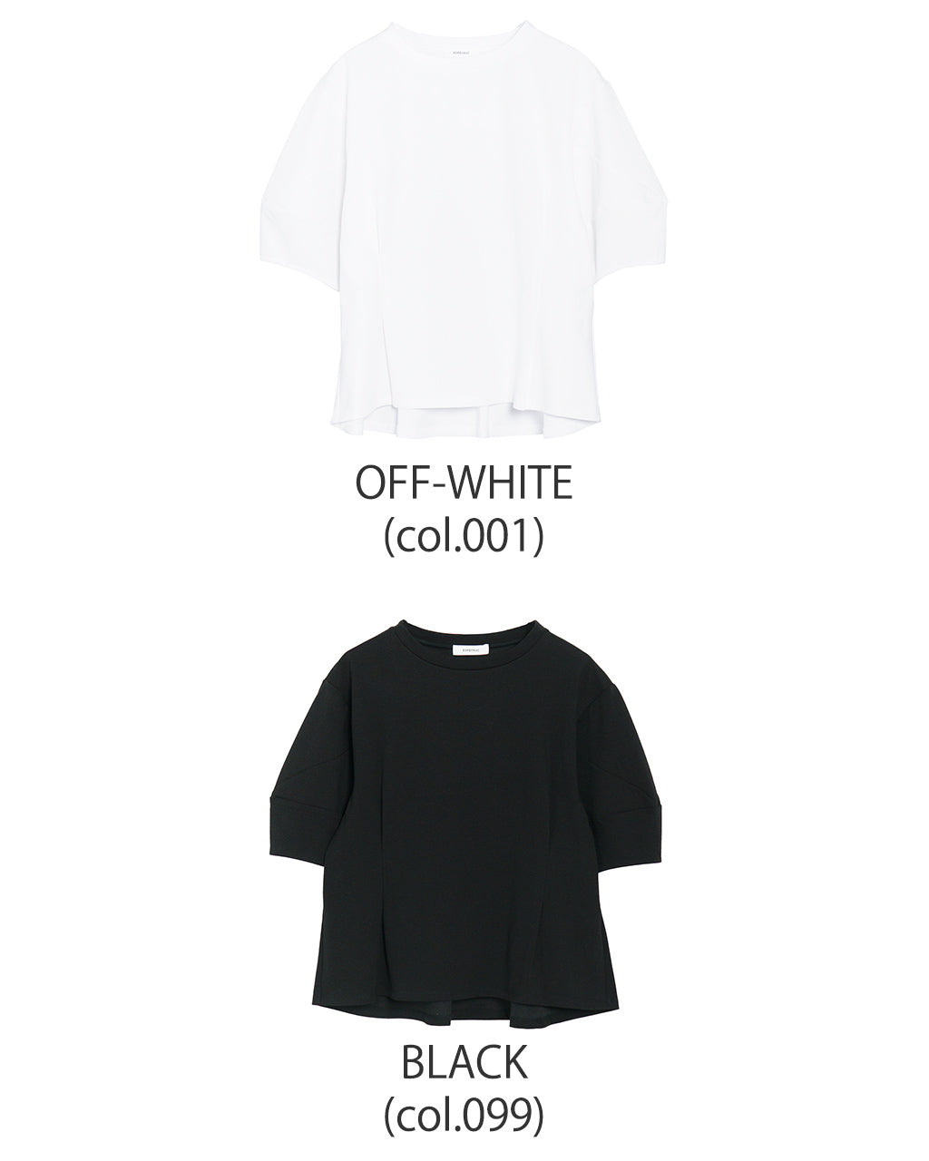 【SALE!40%OFF】ESPEYRAC エスペラック ランタンスリーブ フレアトップス Tシャツ T-SHIRT 半袖 カットソー 7511013