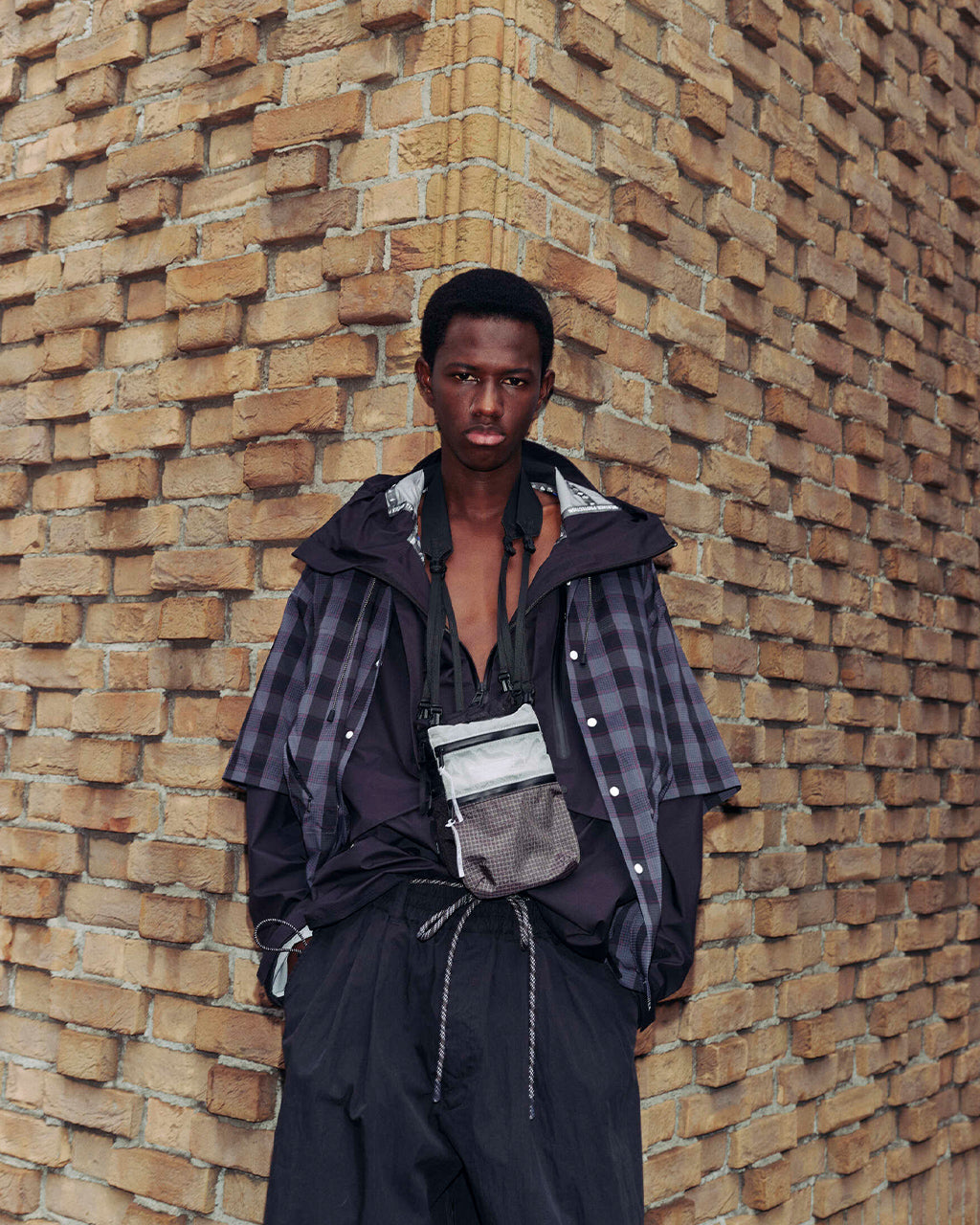 【SALE!30%OFF】縦型 ミニポシェット サコッシュ CORDURA SIL NYLON PORTRAIT コーデュラ シル ナイロン ポートレート ショルダーバッグ 鞄 CORDURA66 FCR34251B0002