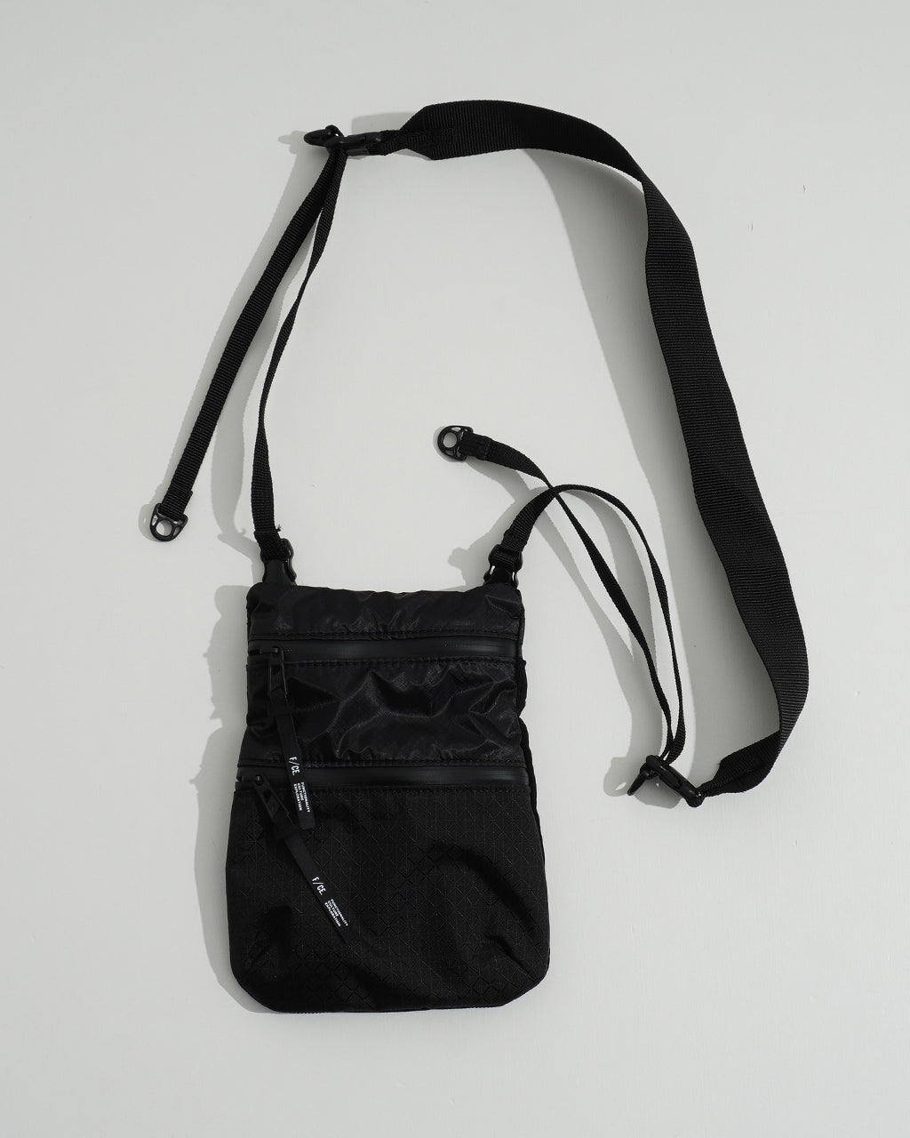 【SALE!30%OFF】縦型 ミニポシェット サコッシュ CORDURA SIL NYLON PORTRAIT コーデュラ シル ナイロン ポートレート ショルダーバッグ 鞄 CORDURA66 FCR34251B0002