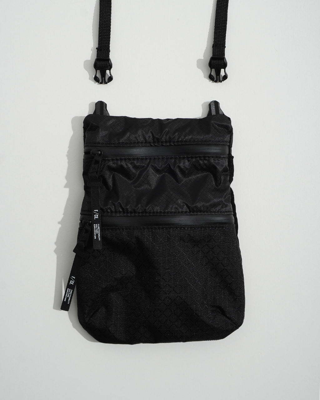 【SALE!30%OFF】縦型 ミニポシェット サコッシュ CORDURA SIL NYLON PORTRAIT コーデュラ シル ナイロン ポートレート ショルダーバッグ 鞄 CORDURA66 FCR34251B0002