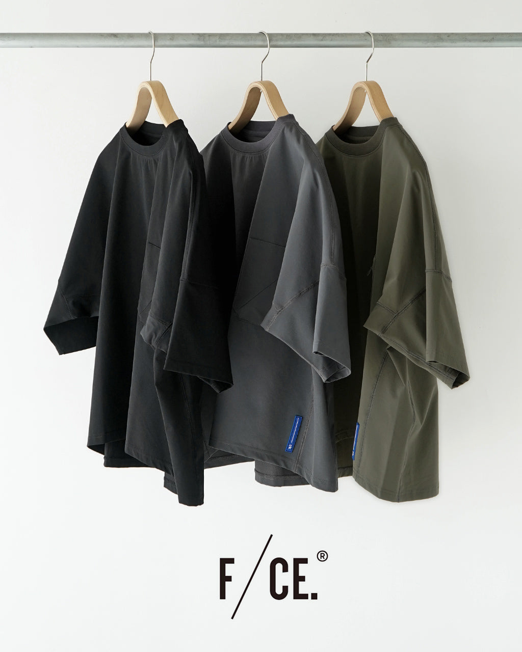 【SALE!30%OFF】半袖Tシャツ オーバーサイズ UPF 50+ 接触冷感 ナイロン ドライタッチ 水陸両用 AMPHIBIOUS T-SHIRT FPA01251U0001