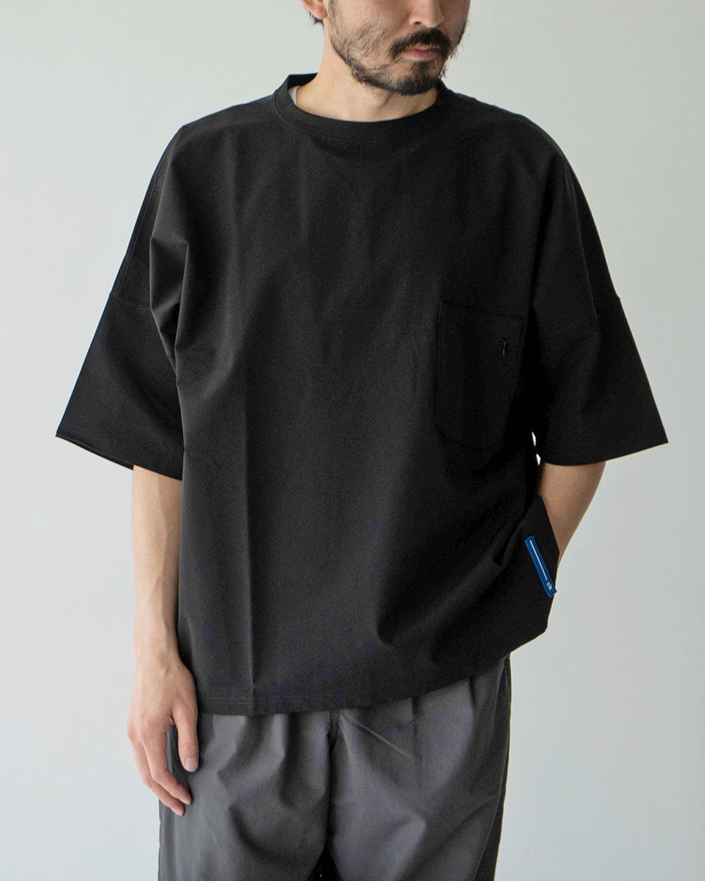 【SALE!30%OFF】半袖Tシャツ オーバーサイズ UPF 50+ 接触冷感 ナイロン ドライタッチ 水陸両用 AMPHIBIOUS T-SHIRT FPA01251U0001