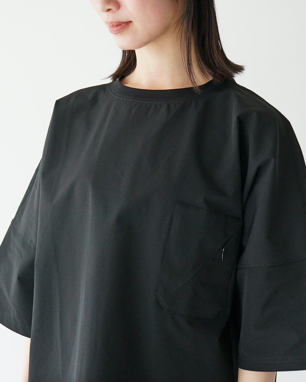 【SALE!30%OFF】半袖Tシャツ オーバーサイズ UPF 50+ 接触冷感 ナイロン ドライタッチ 水陸両用 AMPHIBIOUS T-SHIRT FPA01251U0001