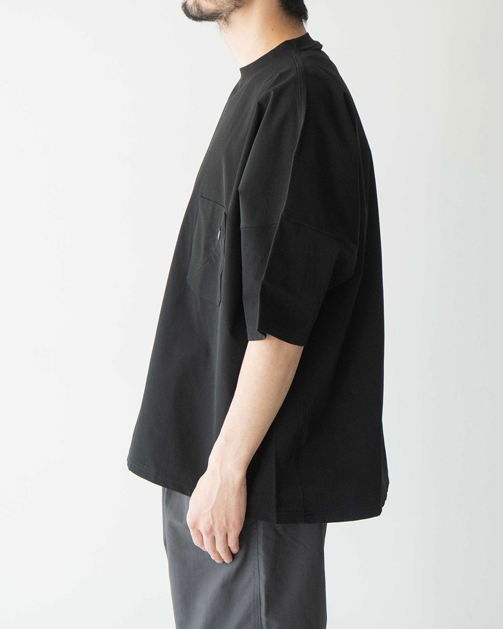 【SALE!30%OFF】半袖Tシャツ オーバーサイズ UPF 50+ 接触冷感 ナイロン ドライタッチ 水陸両用 AMPHIBIOUS T-SHIRT FPA01251U0001