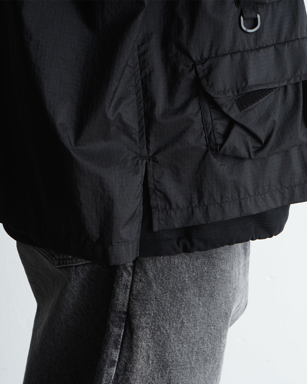 【アウトレット!30%OFF】F/CE. エフシーイー ナイロンシャツ リップストップ 15D NYLON RIPSTOP SHIRT FPA02251U0006 撥水 超軽量 【送料無料】