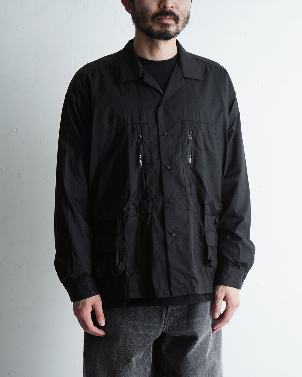 【アウトレット!30%OFF】F/CE. エフシーイー ナイロンシャツ リップストップ 15D NYLON RIPSTOP SHIRT FPA02251U0006 撥水 超軽量 【送料無料】