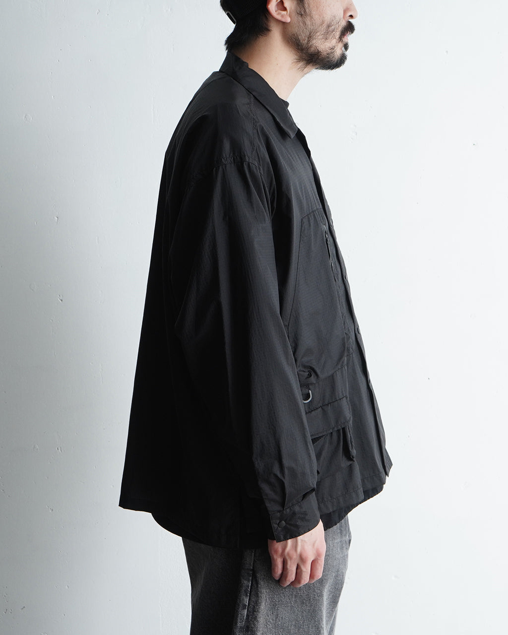 【アウトレット!30%OFF】F/CE. エフシーイー ナイロンシャツ リップストップ 15D NYLON RIPSTOP SHIRT FPA02251U0006 撥水 超軽量 【送料無料】