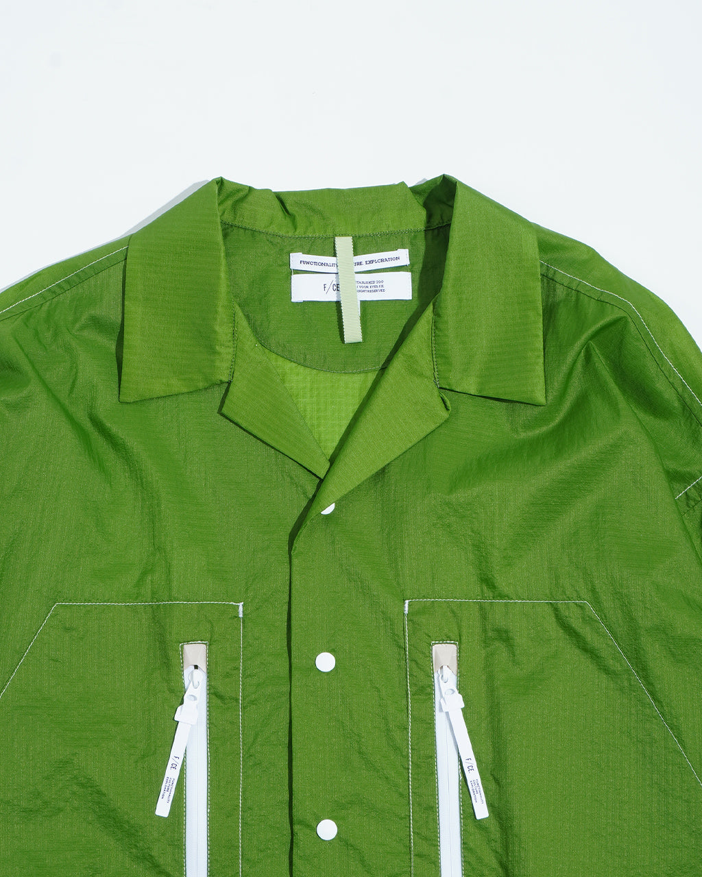 【アウトレット!30%OFF】F/CE. エフシーイー ナイロンシャツ リップストップ 15D NYLON RIPSTOP SHIRT FPA02251U0006 撥水 超軽量 【送料無料】
