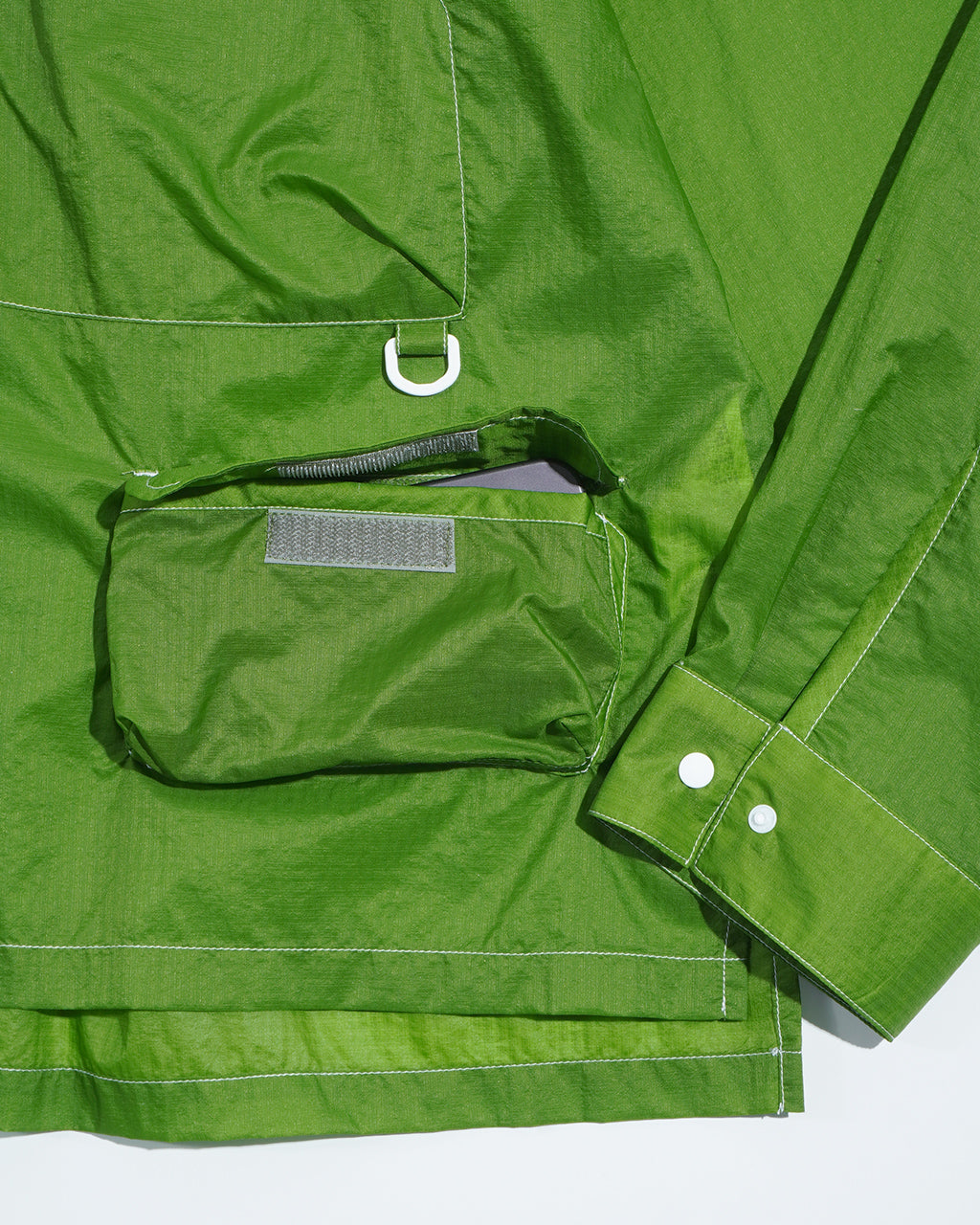 【アウトレット!30%OFF】F/CE. エフシーイー ナイロンシャツ リップストップ 15D NYLON RIPSTOP SHIRT FPA02251U0006 撥水 超軽量 【送料無料】