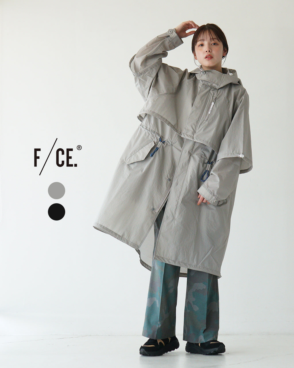 【SALE!40%OFF】ツーピースコート 2.5 LAYER TWO-PIECE COAT コート レイヤード 3way 防水透湿 軽量 耐久性 アウトドア FPA08251U0006