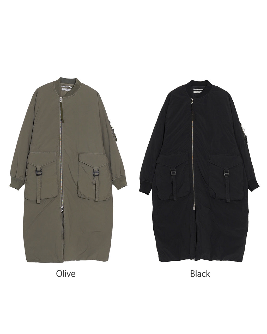 GARMENT DYE DOWN MA-1 LONG COAT FST09252U0001