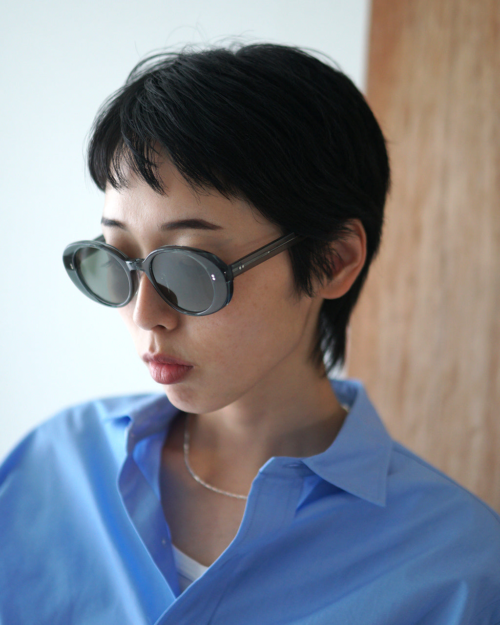 Few by NEW. F29 SUNGLASSES OVAL CAT EYE
