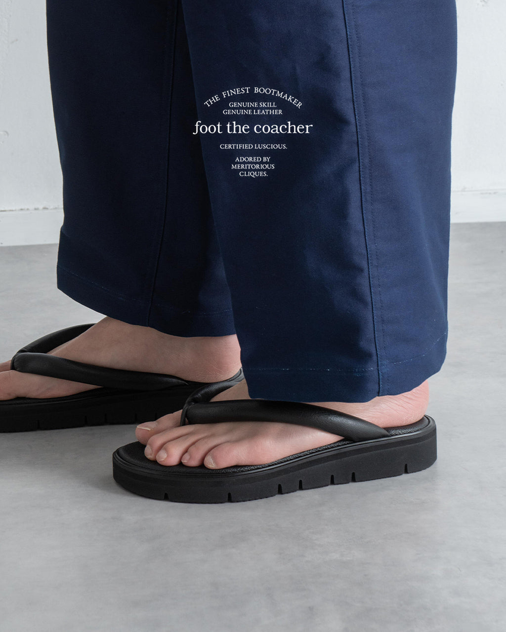 雪駄サンダル(グロクシーカット ミディアムソール) SETTA SANDALS(GLOXI CUT MEDIUM SOLE) トングサンダル 厚底 FTC2512010