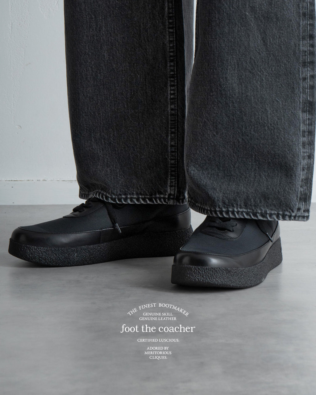【アウトレット!30%OFF】foot the coacher フットザコーチャー ベーシックスニーカー BASIC SNEAKERS 靴 シューズ 厚底 FTC2512022【送料無料】
