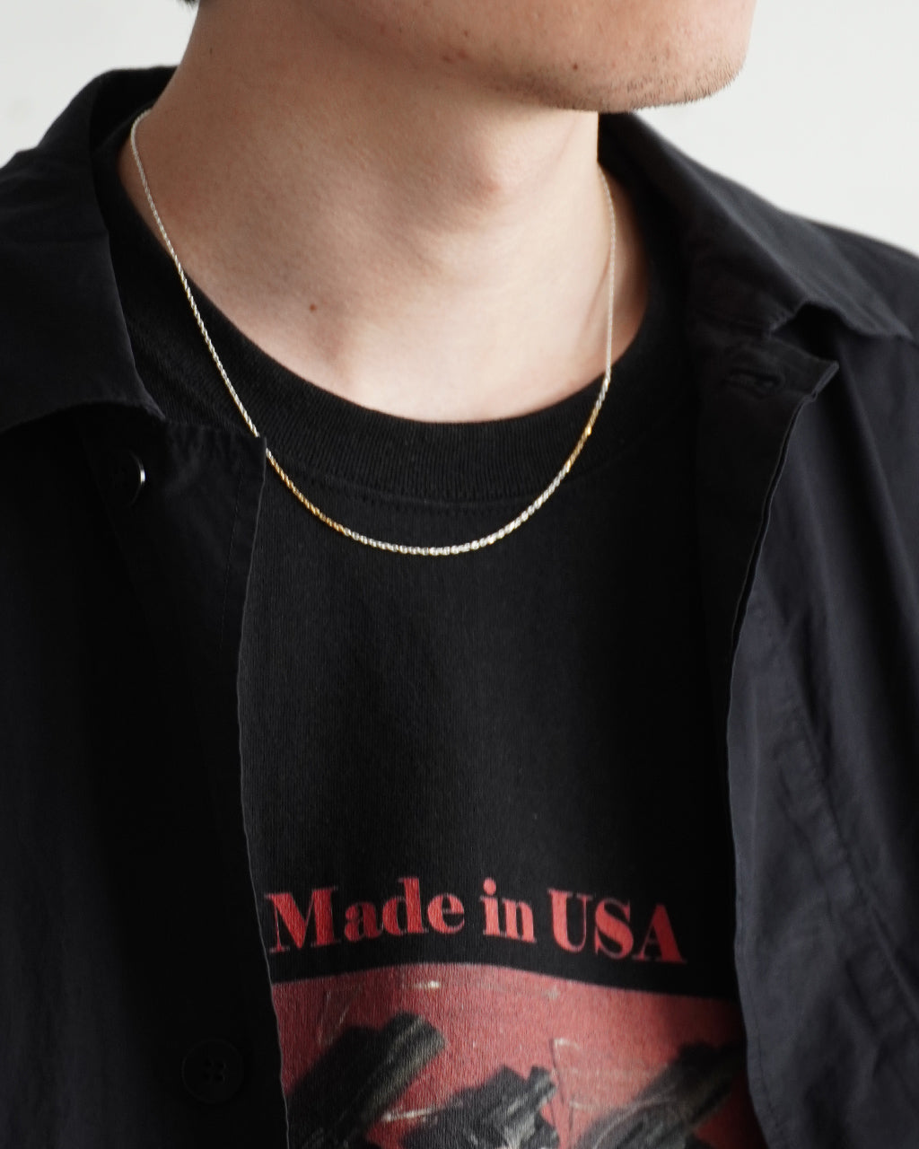 ミックス チェーン ネックレス MIX CHIAN NECKLACE 2POINT 20AW-MCNK02