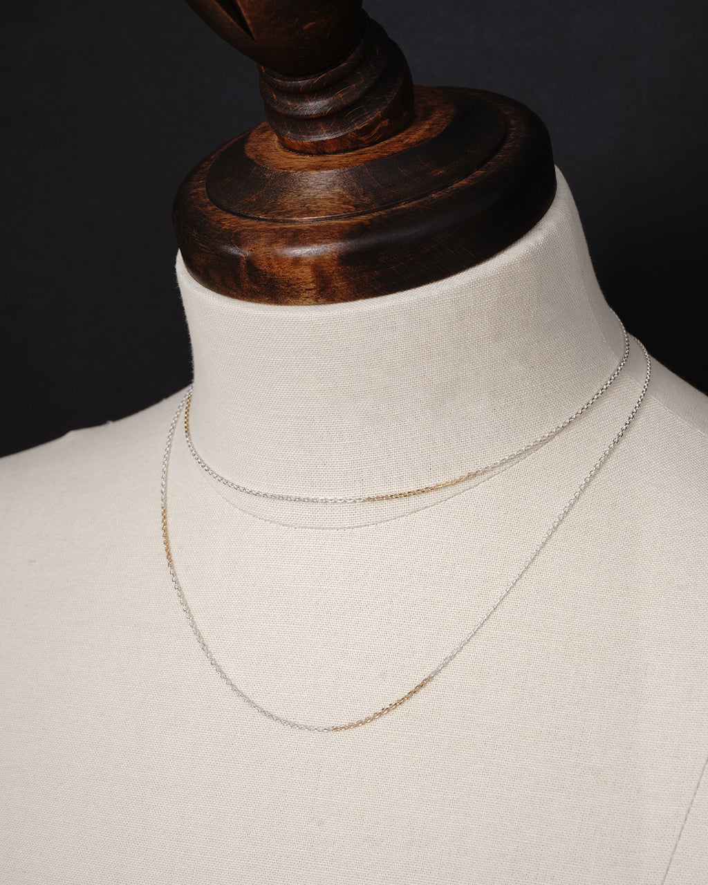 ミックス チェーン ネックレス MIX CHIAN NECKLACE 2POINT 20AW-MCNK02