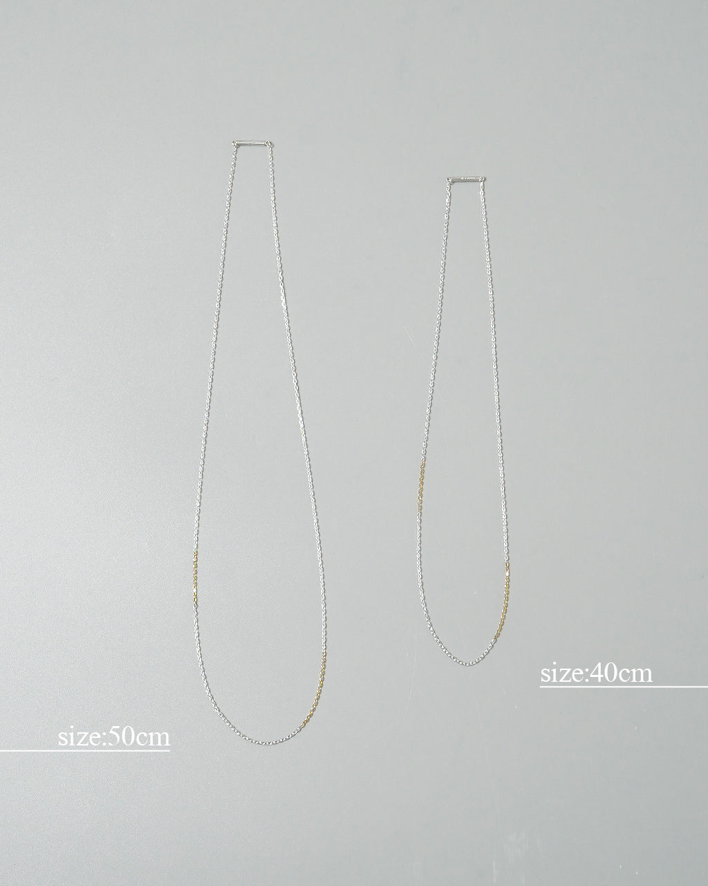 ミックス チェーン ネックレス MIX CHIAN NECKLACE 2POINT 20AW-MCNK02