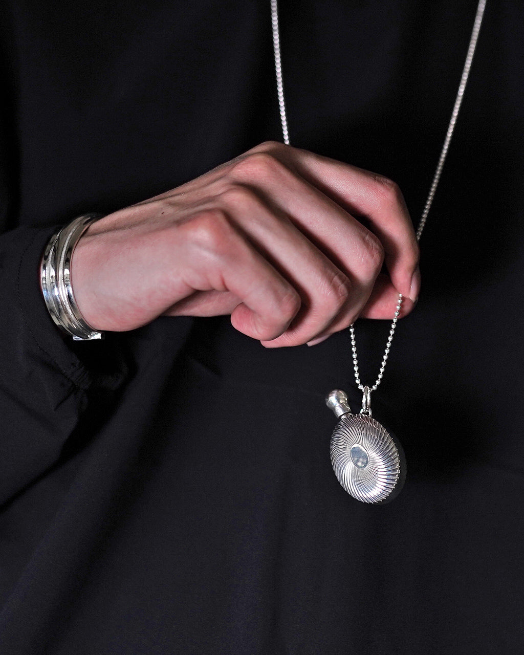 ヴィクトリアン パフューム ボトル ネックレス VICTORIAN PERFUME BOTTLE NECKLACE シルバー925 ジュエリー 香水ボトル 20AWVNK01