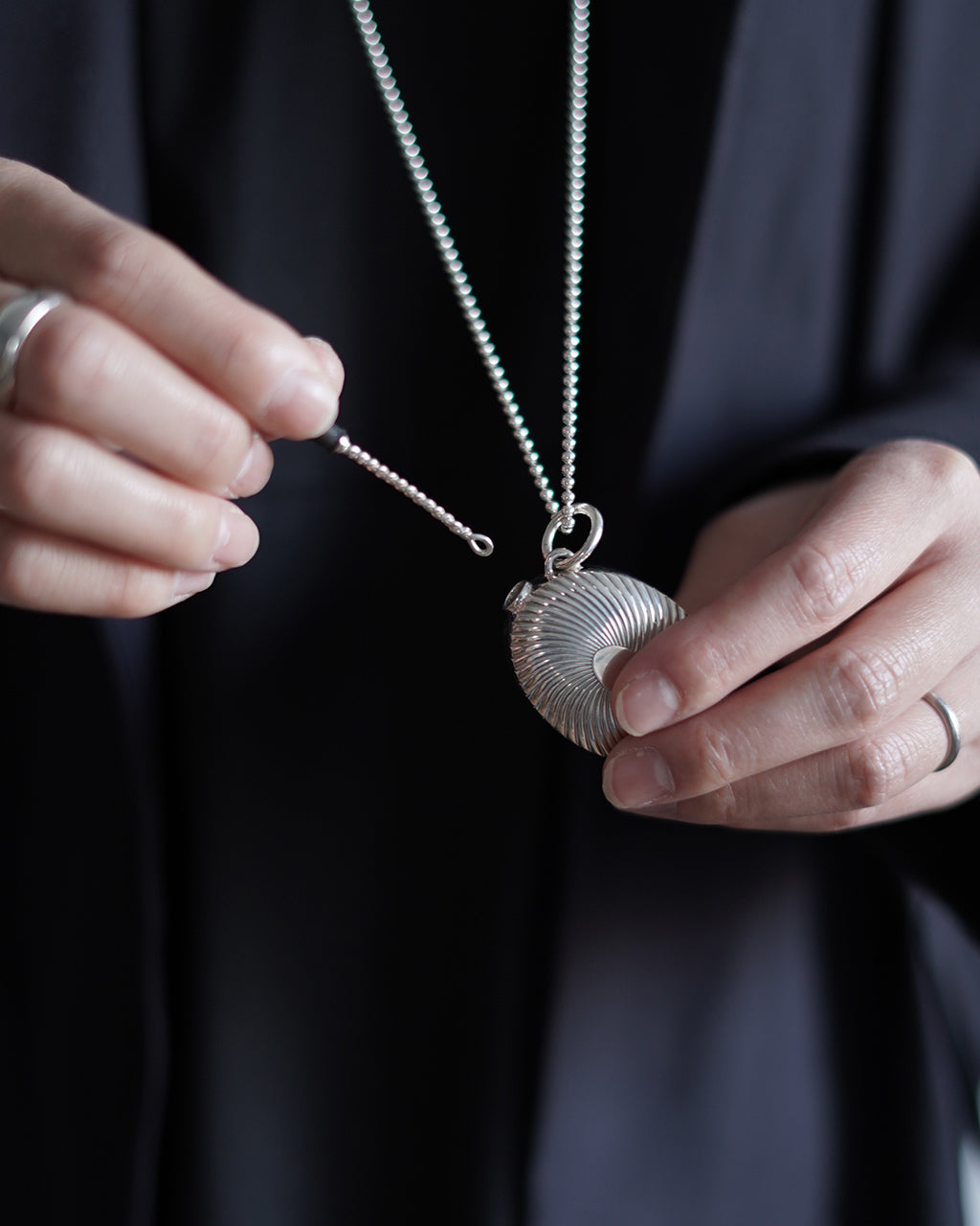 ヴィクトリアン パフューム ボトル ネックレス VICTORIAN PERFUME BOTTLE NECKLACE シルバー925 ジュエリー 香水ボトル 20AWVNK01
