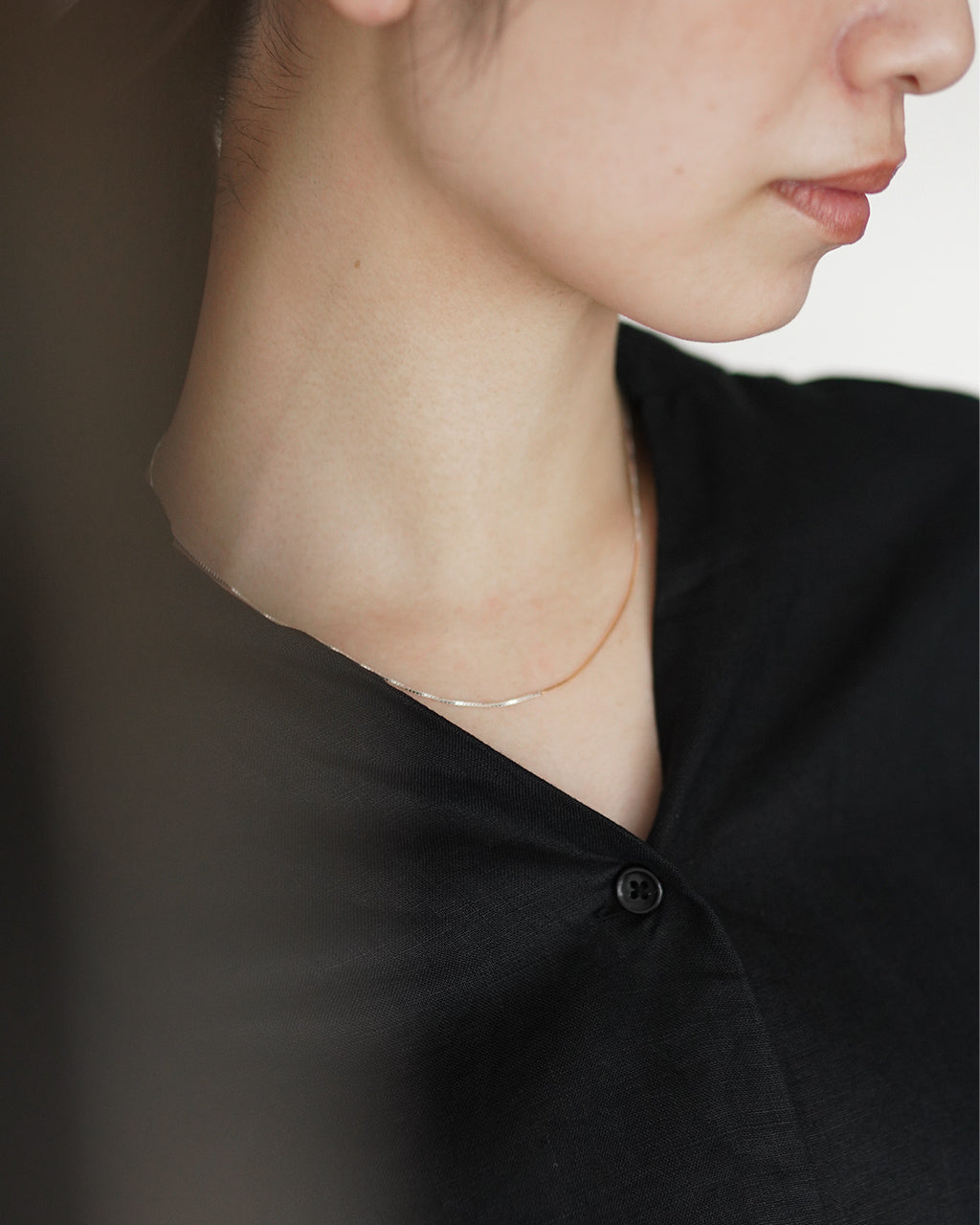 ミックス チェーン ネックレス ベネシャン チェーン MIX CHIAN NECKLACE VENETIAN CHIAN 1POINT GOLD 21SS-MCNK02