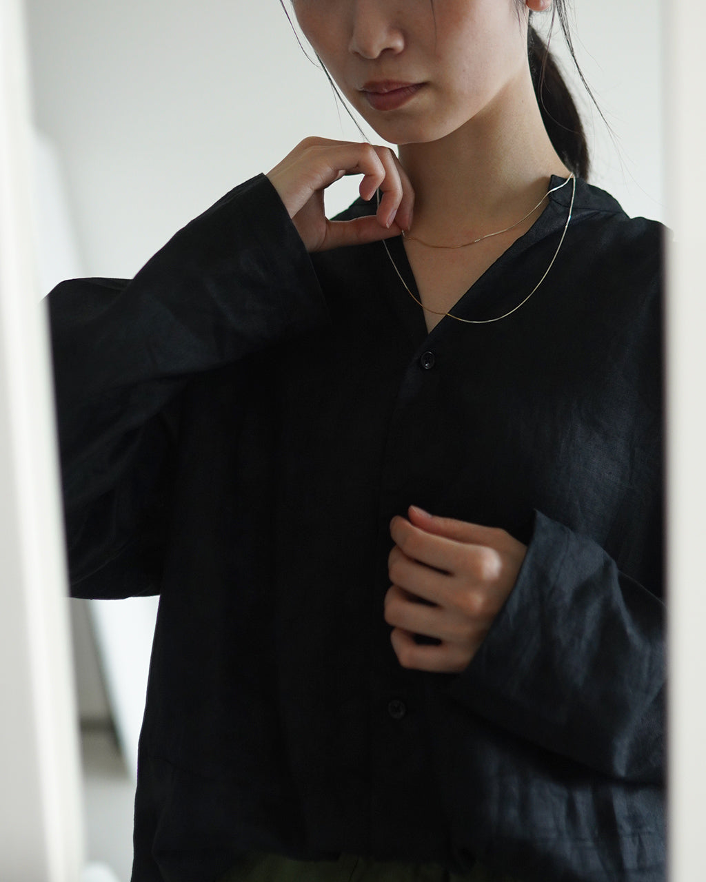 ミックス チェーン ネックレス ベネシャン チェーン MIX CHIAN NECKLACE VENETIAN CHIAN 1POINT GOLD 21SS-MCNK02