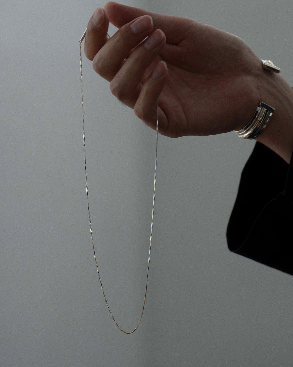 ミックス チェーン ネックレス ベネシャン チェーン MIX CHIAN NECKLACE VENETIAN CHIAN 1POINT GOLD 21SS-MCNK02