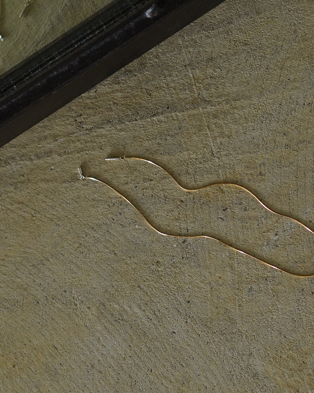 MIX CUT SNAKE CHAIN NECKLACE 21SS-MCNK03