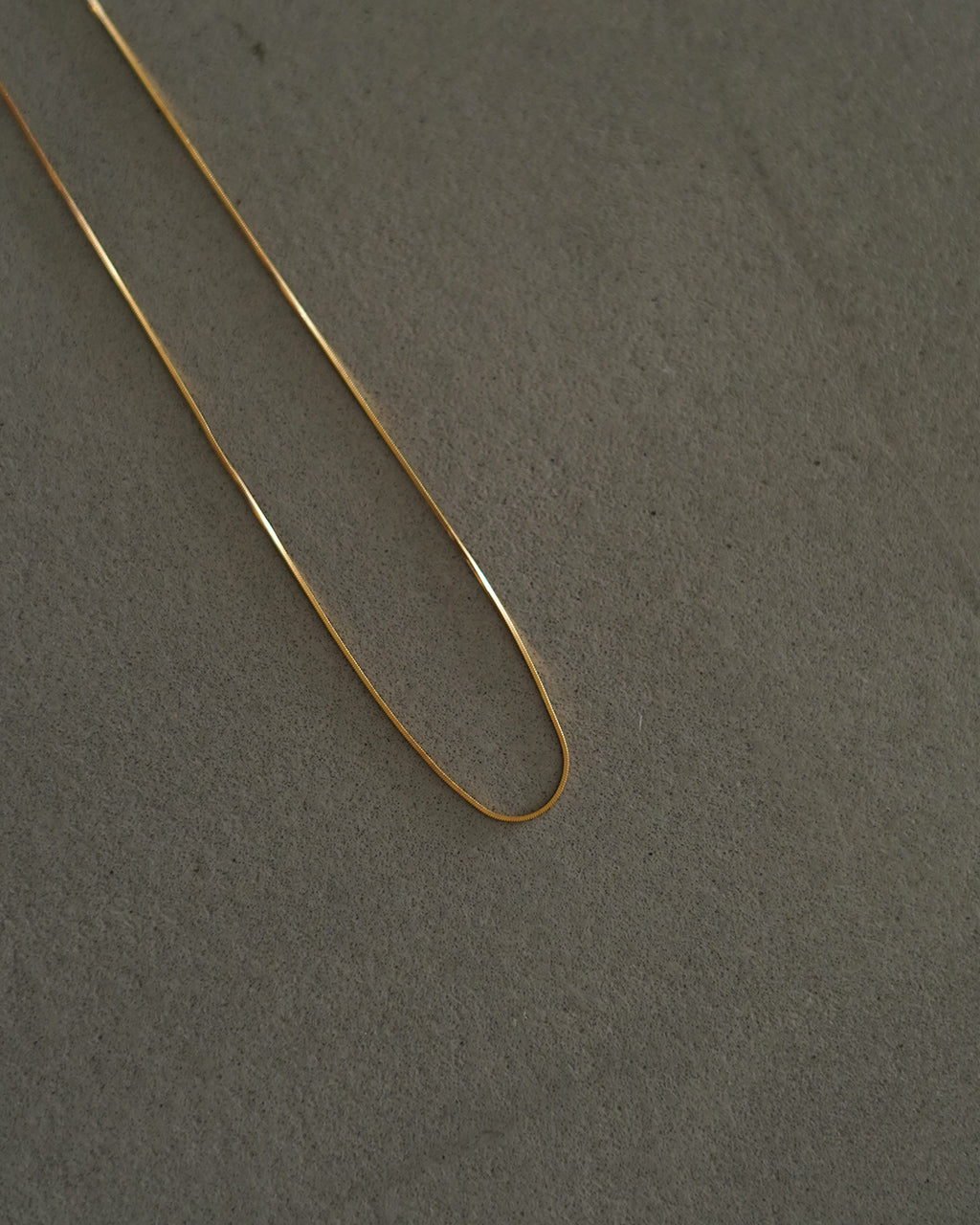 MIX CUT SNAKE CHAIN NECKLACE 21SS-MCNK03