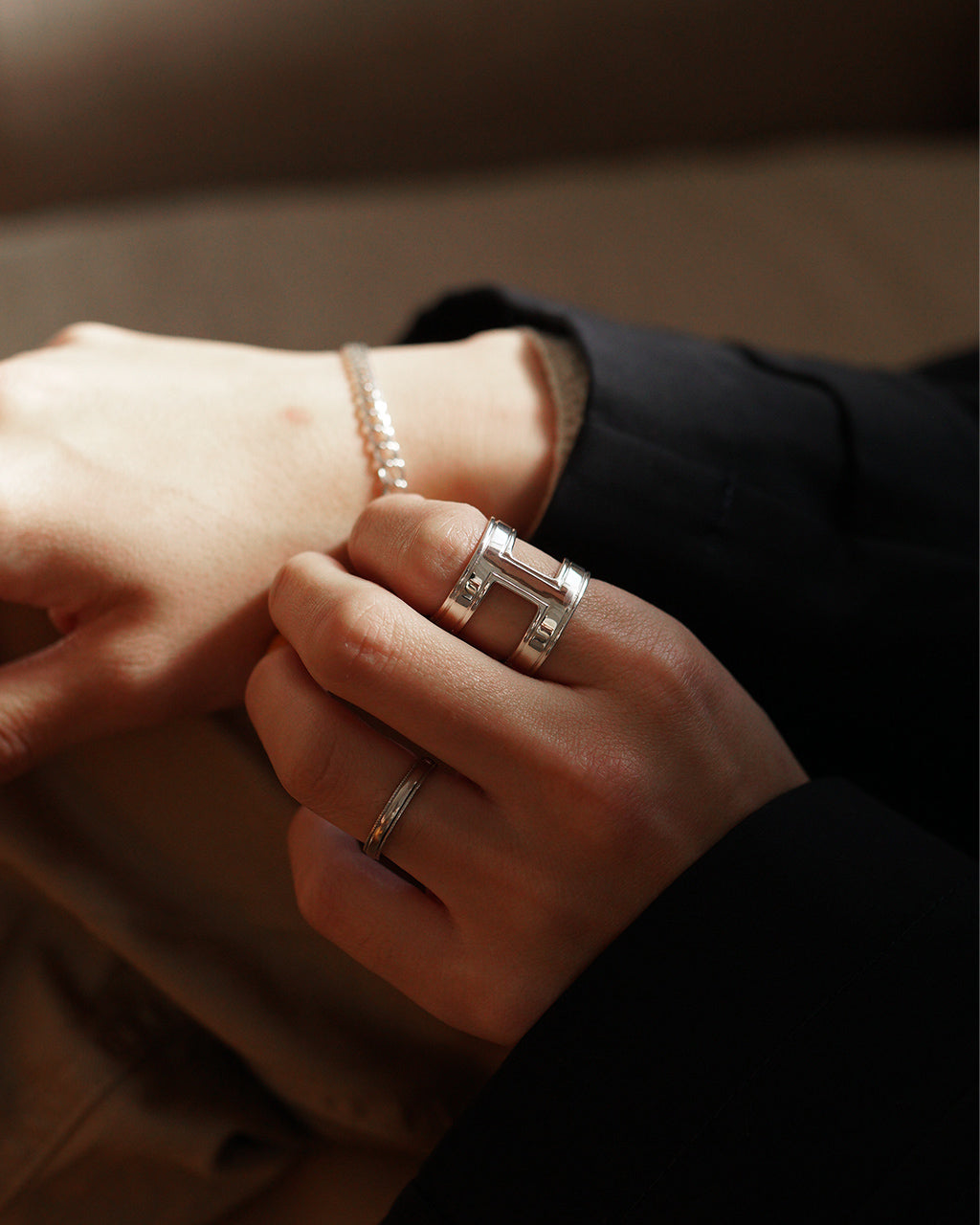 エトノスリング ETHNOS RING シルバー925 ボリューム 指輪 アクセサリー 22SS-006