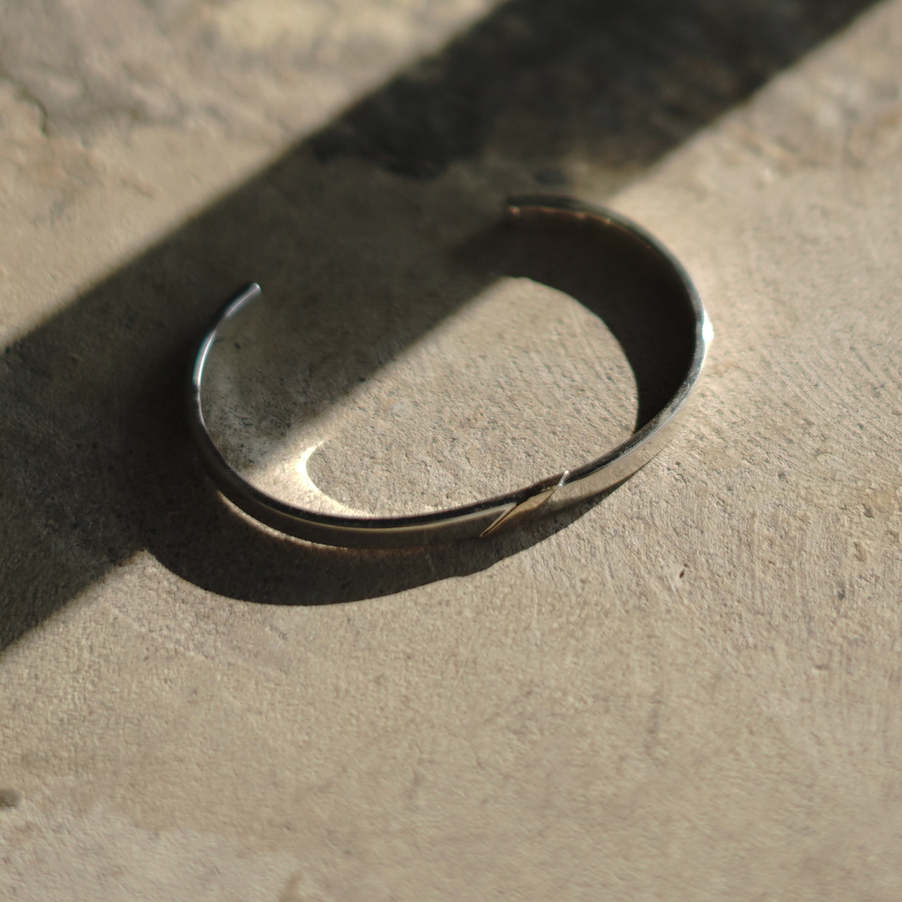 Garden of Eden ガーデンオブエデン バーメイル スラッシュ バングル vermeil slash bangle (S) シルバー925 9K ゴールド 23AW001【送料無料】