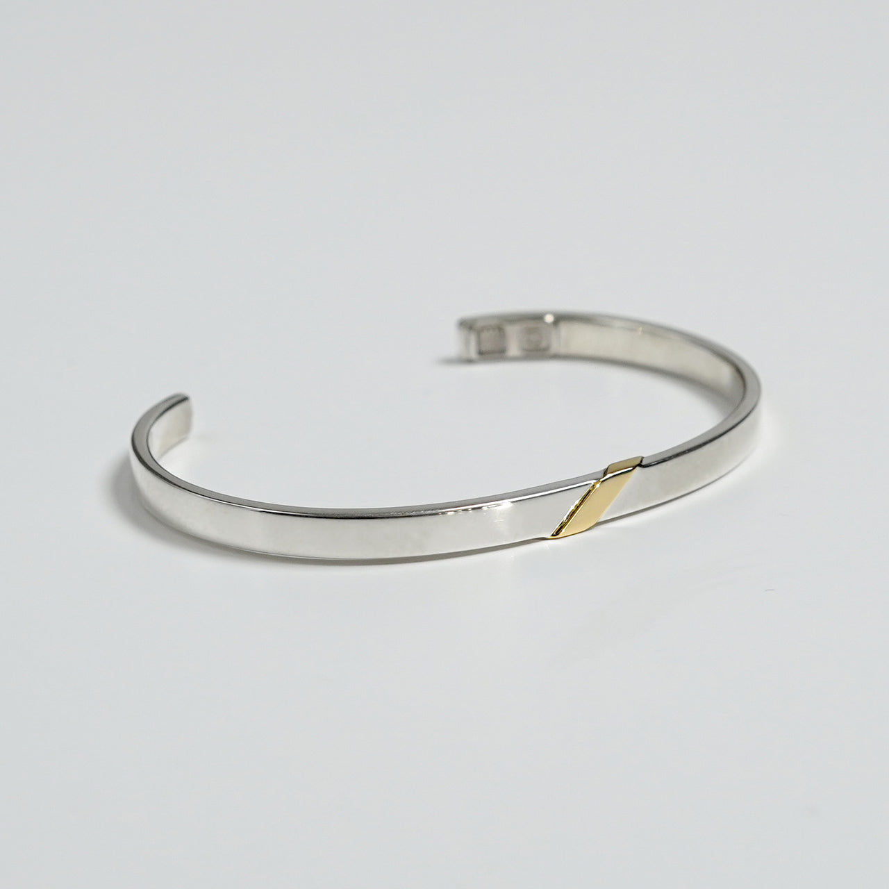Garden of Eden ガーデンオブエデン バーメイル スラッシュ バングル vermeil slash bangle (S) シルバー925 9K ゴールド 23AW001【送料無料】