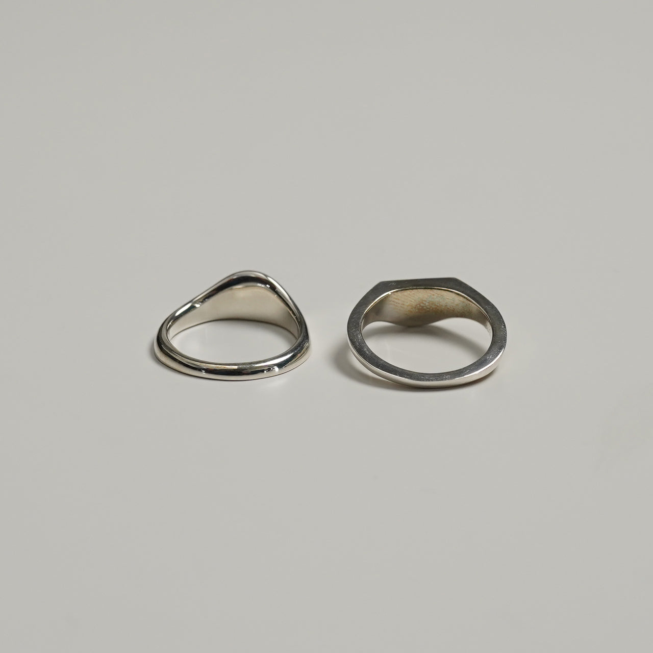 Garden of Eden ガーデンオブエデン シグネット ブレイク リング signet break ring SV&18k (M) シルバー925 18K ゴールド 23AW016【送料無料】