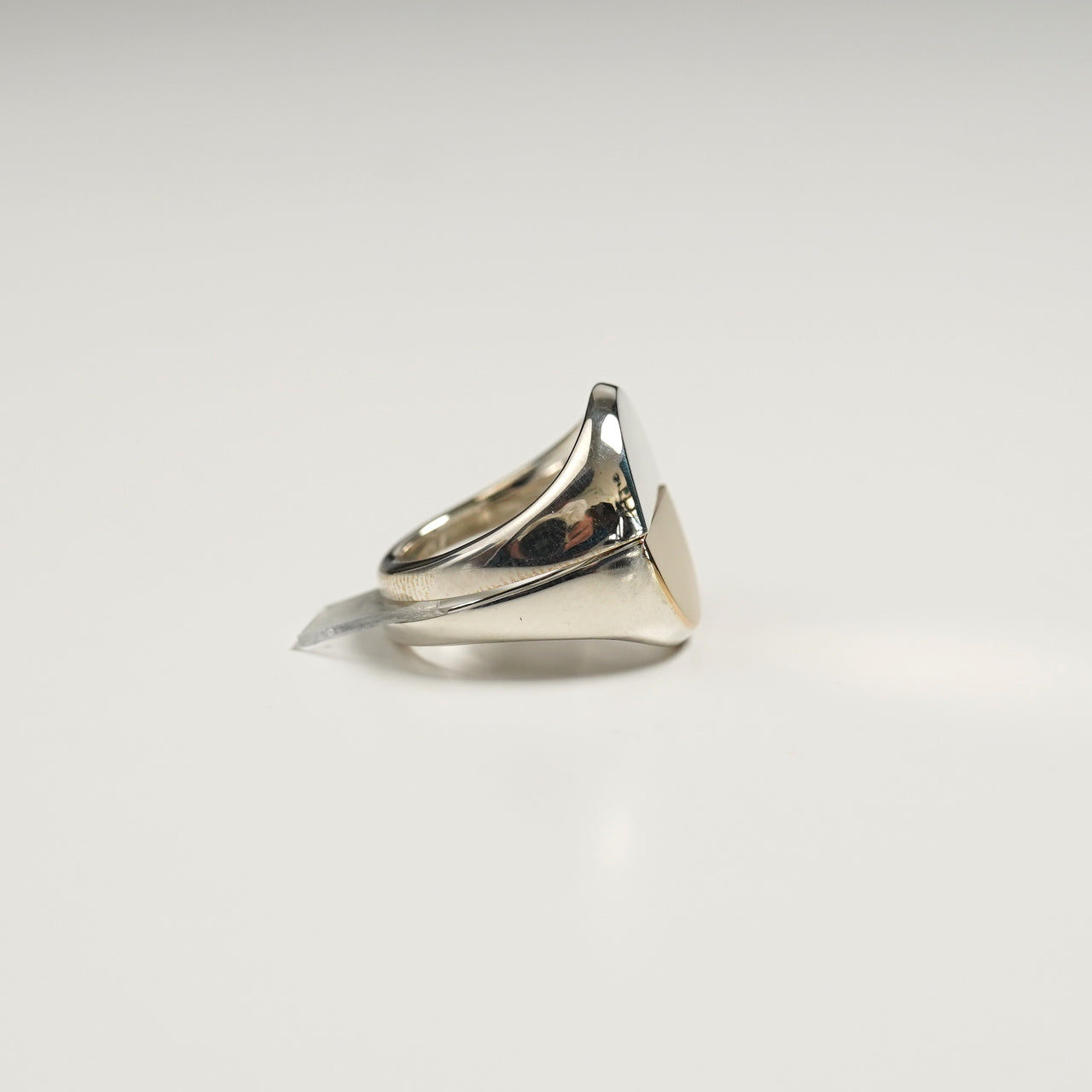 シグネット ブレイク リング signet break ring SV&18k (XL) シルバー925 18K ゴールド 23AW020