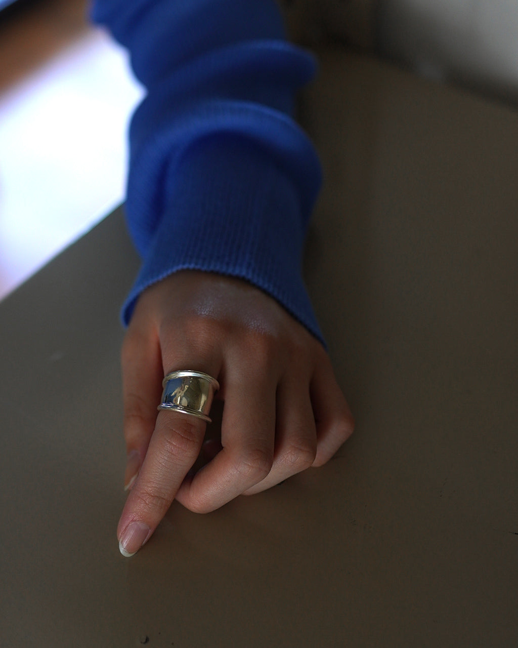 ショパン ライト フィンガー アーマー リング CHOPIN RIGHT FINGER ARMOR RING シルバー925 ボリューム 指輪 23AW043