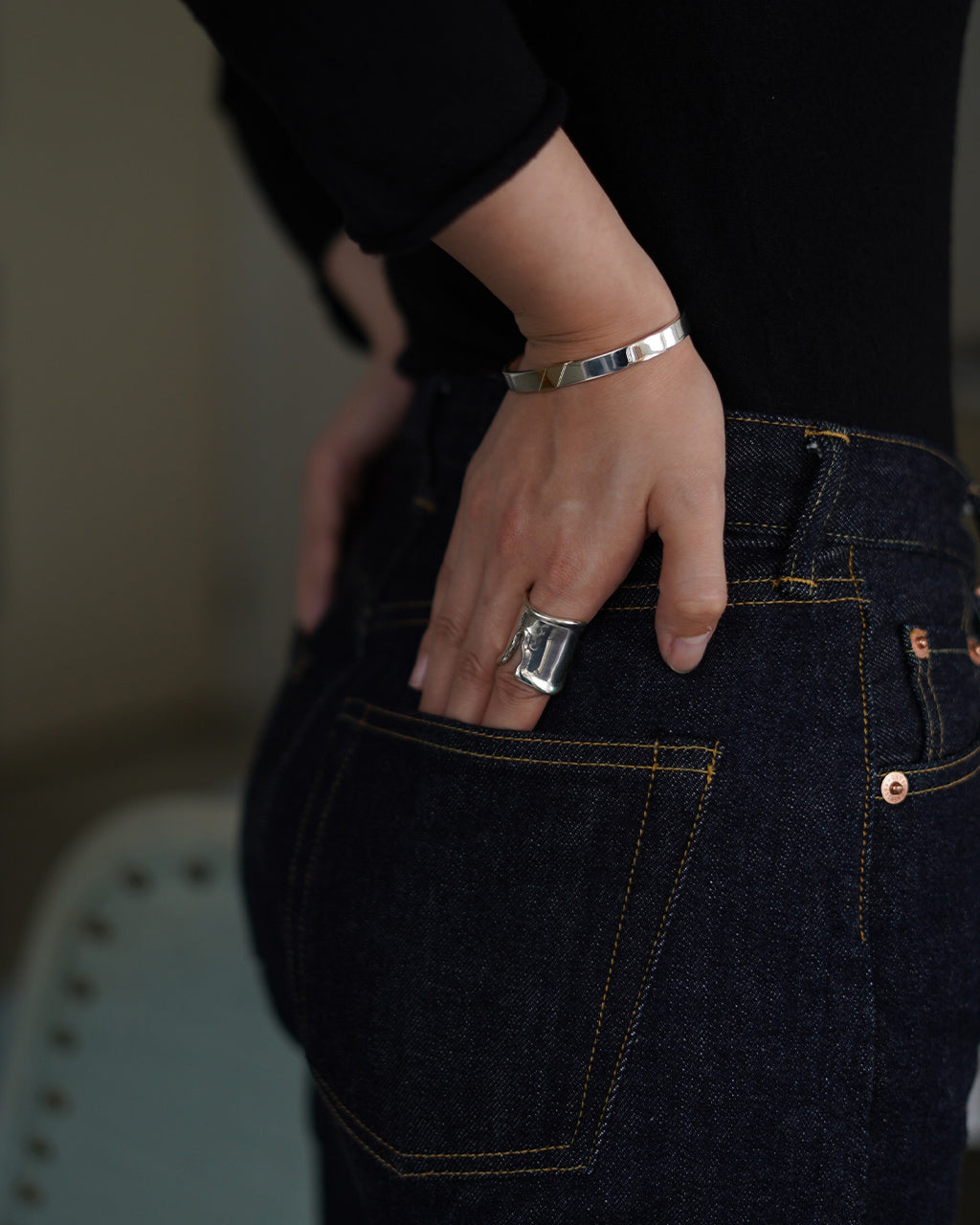 ショパン ライト フィンガー アーマー リング CHOPIN RIGHT FINGER ARMOR RING シルバー925 23AW046