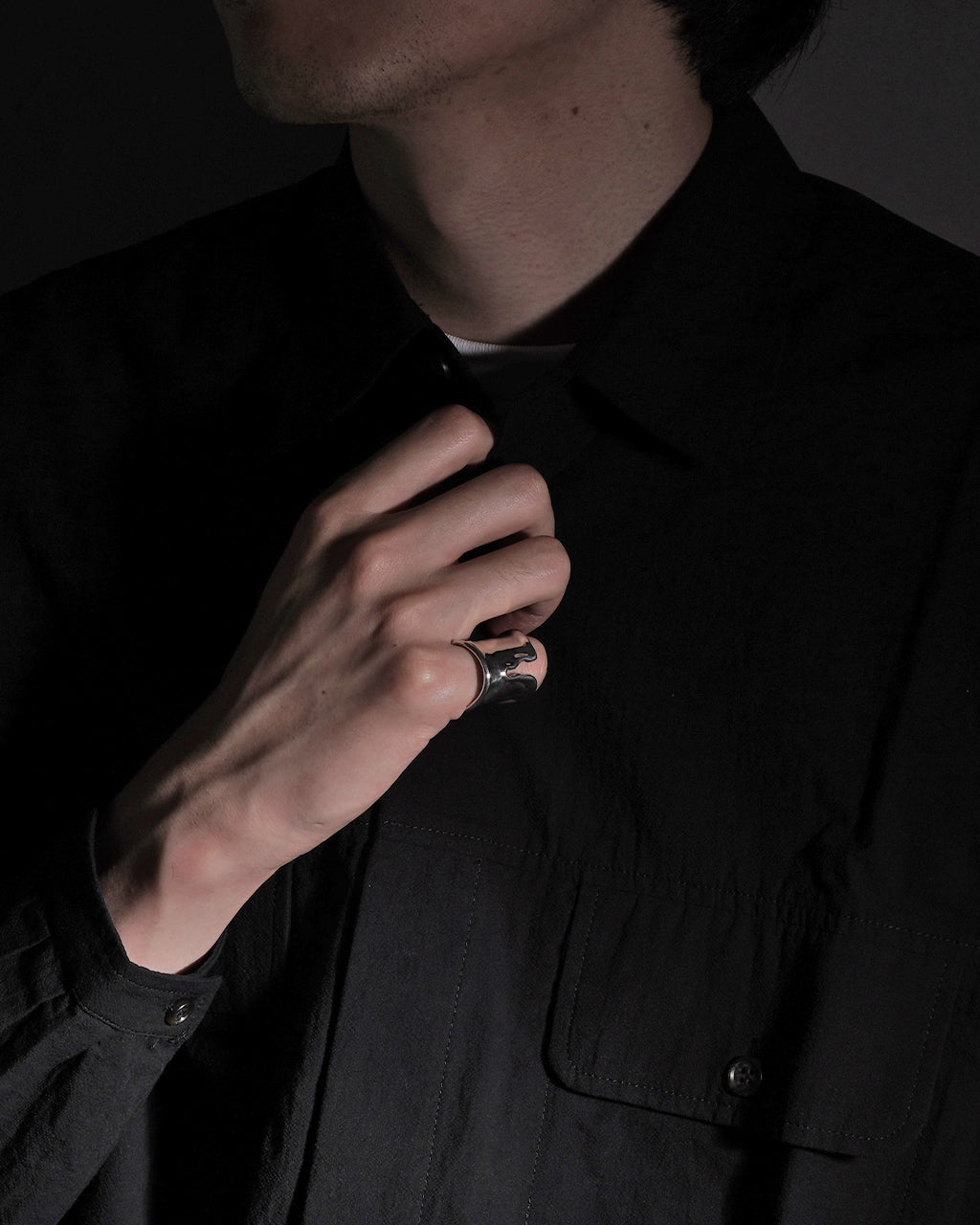 ショパン ライト フィンガー アーマー リング CHOPIN RIGHT FINGER ARMOR RING シルバー925 23AW046