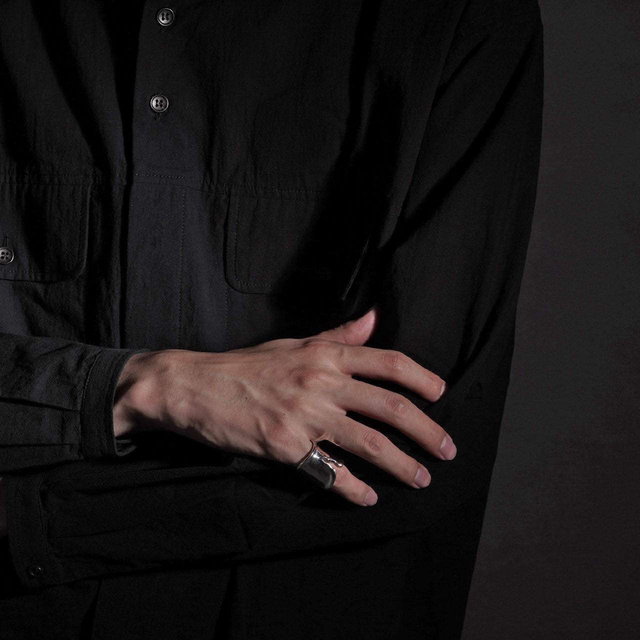 ショパン ライト フィンガー アーマー リング CHOPIN RIGHT FINGER ARMOR RING シルバー925 23AW046