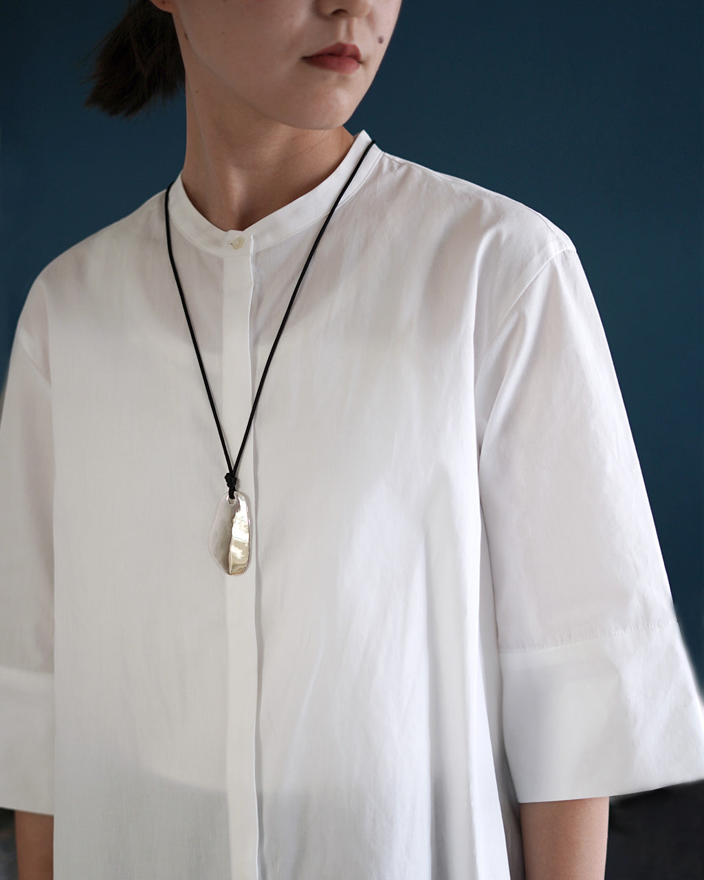 ストーン ネックレス ボロチップ stone necklace bolo tip シルバー925 アクセサリー 23AW109