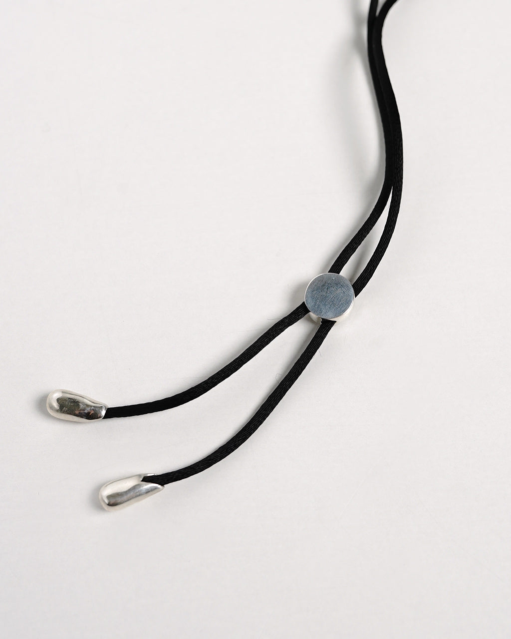 ストーン ネックレス ボロチップ stone necklace bolo tip シルバー925 アクセサリー 23AW109